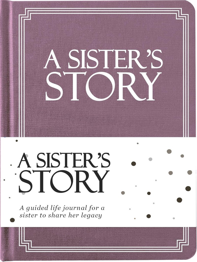 Coco & Lan Sister's Life Story Journal (Hardcover): A Meaningful Keepsake for Sister to Share Her Journey and Memories, Book Includes 250+ Prompt, Sentimental Gift for Mother's Day, Birthday & Christmas - Image 1